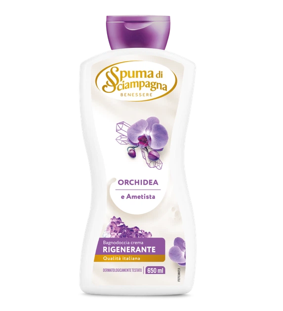 Крем-гель для душу Spuma Di Sciampagna Amethyst and Orchid (Аметист і Орхідея) 650 мл