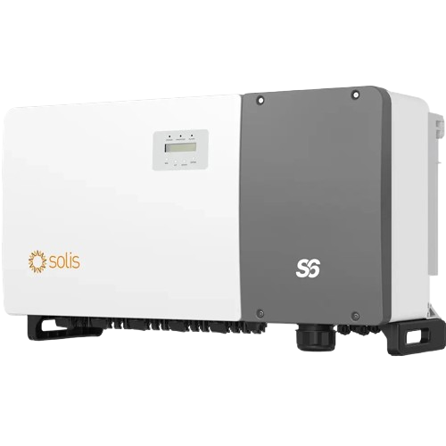 Мережевий інвертор 3-фазний Solis S6-GC100K 100kW 160-1000V 10 MPPT LCD дисплей RS485 IP66 White - зображення 3