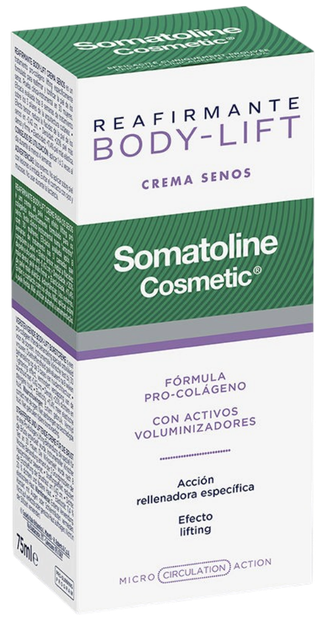 Żel do biustu Somatoline Body Lift ujędrniający 75 ml (8002410068092) - Zdjęcie 1 Żel do biustu Somatoline Body Lift ujędrniający 75 ml (8002410068092) - obraz 1