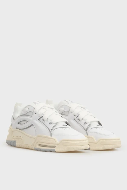 Білі шкіряні кросівки UA HB Under Armour 8.5/10 6005922-105 - изображение 3