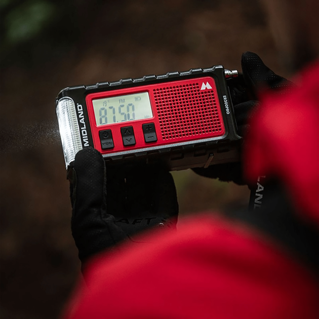 Radio alarmowe Midland ER300 PRO z akumulatorem 10000 mAh (ER300PRO) - obraz 7