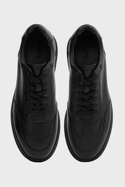 Мужские черные кожаные сникерсы Clark PRPY 44 PRSLT1849M - изображение 4
