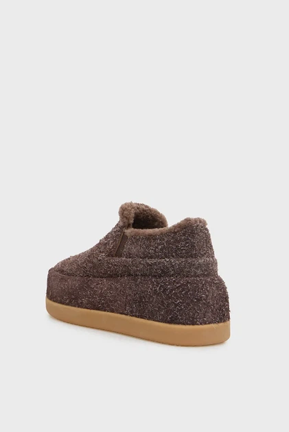 Женские коричневые замшевые угги Shearly PRPY 40 PRFAS2113W - Фото 5 Женские коричневые замшевые угги Shearly PRPY 40 PRFAS2113W - изображение 5