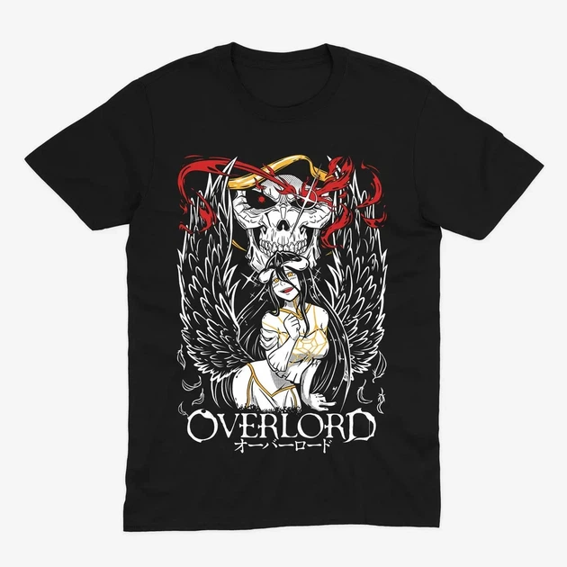 Футболка Overlord Альбедо Черный S (kr4-208-black-S) - Фото 1 Футболка Overlord Альбедо Черный S (kr4-208-black-S) - изображение 1