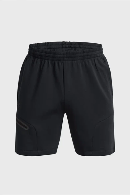 Чоловічі чорні шорти UA Unstoppable Flc Shorts Under Armour 3XL 1379809-001 - изображение 5