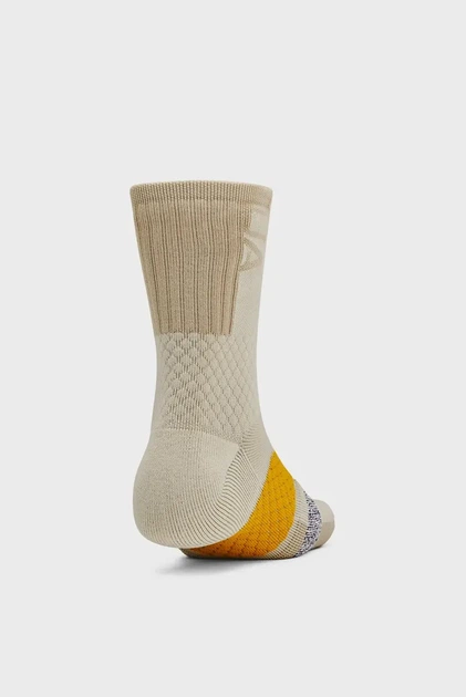 Бежеві шкарпетки UA AD Playmaker 1pk Mid Under Armour XL 1376229-289 - изображение 3