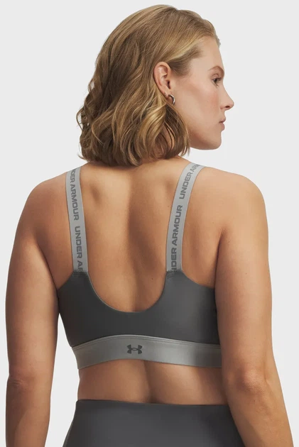 Жіночий сірий топ UA Infinity High Zip 2.0 Bra Under Armour XS D-DD 1384118-709 - Фото 4 Жіночий сірий топ UA Infinity High Zip 2.0 Bra Under Armour XS D-DD 1384118-709 - изображение 4