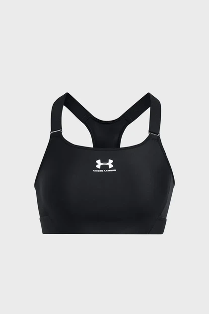 Жіночий чорний топ UA HG Armour High Under Armour XS 1379195-002 - изображение 6