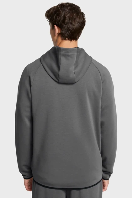 Чоловіче сіре худі UA Unstoppable Flc FZ HD EU Under Armour 3XL 1389352-025 - Фото 3 Чоловіче сіре худі UA Unstoppable Flc FZ HD EU Under Armour 3XL 1389352-025 - зображення 3