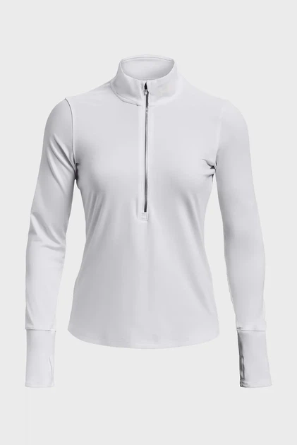 Жіноча біла спортивна кофта UA Launch Pro Half Zip Under Armour M 1379349-100 - Фото 6 Жіноча біла спортивна кофта UA Launch Pro Half Zip Under Armour M 1379349-100 - зображення 6