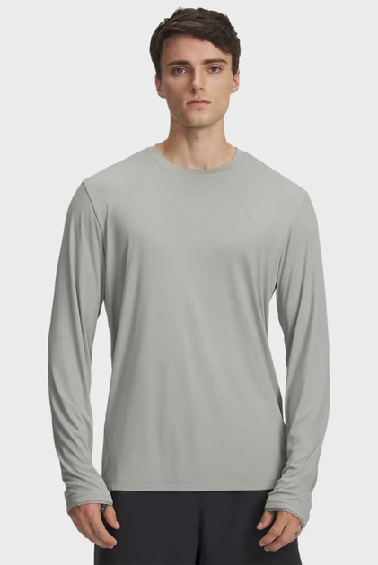 Чоловічий сірий лонгслів M Explor IsoChill UPF LS Under Armour M 6009205-069 - Фото 1 Чоловічий сірий лонгслів M Explor IsoChill UPF LS Under Armour M 6009205-069 - зображення 1