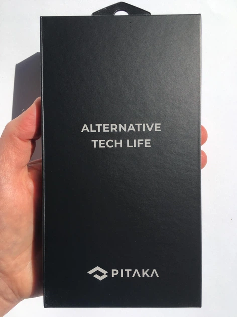 Чехол Pitaka MagEZ MagSafe Case 3 1500D для Samsung Galaxy S23 Ultra (S918) Twill Black/Grey KS2301U - изображение 5