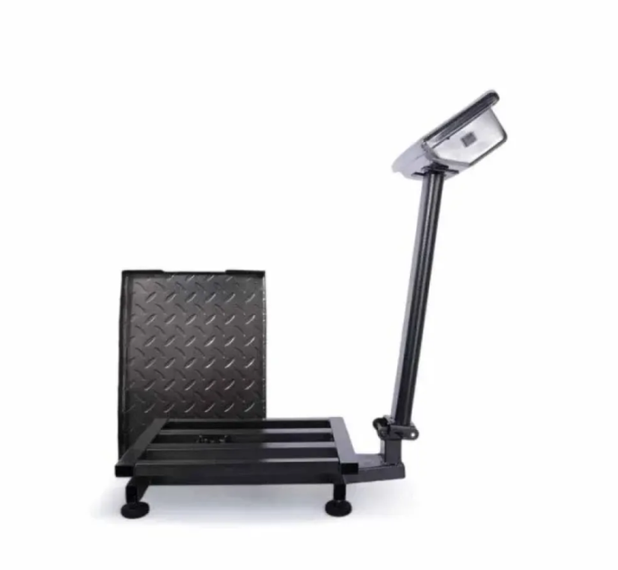 Весы складские электронные Crystal CR-150 до 150 кг. Торговые платформенные весы для магазина и рынка с аккумулятором - изображение 5