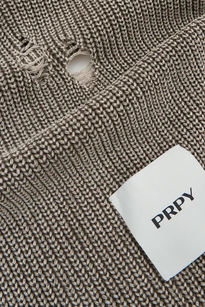 Жіночий бежевий шарф PRPY ONE SIZE PWACSCGOK0002 - зображення 4