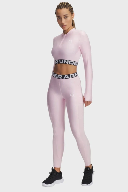Женские розовые тайтсы HeatGear Rib Legging Under Armour S 1388693-647 - Фото 2 Женские розовые тайтсы HeatGear Rib Legging Under Armour S 1388693-647 - изображение 2