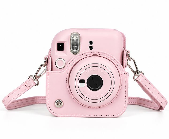 Чехол для фотоаппарата Fujifilm Instax Mini 13/12/11/9 Light Pink + салфетка из микрофибры (mrk5722) - Фото 8 Чехол для фотоаппарата Fujifilm Instax Mini 13/12/11/9 Light Pink + салфетка из микрофибры (mrk5722) - изображение 8
