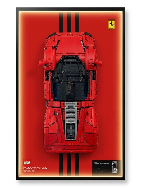 Настенная рамка-подставка для конструктора LEGO Technic Ferrari Daytona SP3 - Фото 1 Настенная рамка-подставка для конструктора LEGO Technic Ferrari Daytona SP3 - изображение 1