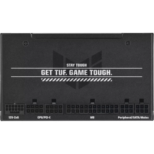 Блок живлення 750 Вт, Asus TUF Gaming EVO, Black, модульний, 80+ Gold, Active PFC, 135 мм, 2xMolex / 4xSATA / 1x16-pin / 2x6+2-pin / 2x4+4-pin / 1x20+4-pin, захист OPP/OVP/UVP/SCP/OCP/OTP, ATX 3.1 (TUF-GAMING-750G-EVO) - Фото 3 Блок живлення 750 Вт, Asus TUF Gaming EVO, Black, модульний, 80+ Gold, Active PFC, 135 мм, 2xMolex / 4xSATA / 1x16-pin / 2x6+2-pin / 2x4+4-pin / 1x20+4-pin, захист OPP/OVP/UVP/SCP/OCP/OTP, ATX 3.1 (TUF-GAMING-750G-EVO) - изображение 3