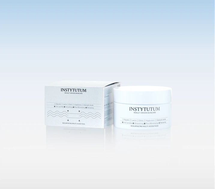 Пілінг-педи з кислотами INSTYTUTUM Resurfacing Multi-Acids Pads Next-Gen 60 шт. INS-PZMRMAPN-60 - зображення 8