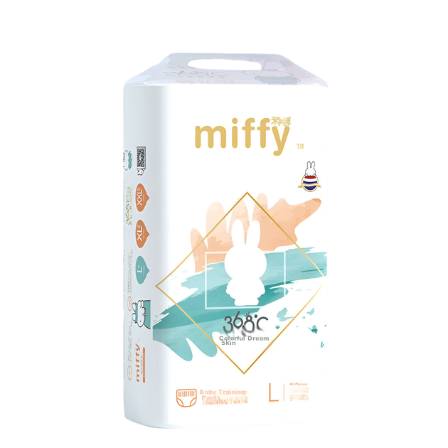 Подгузники-трусики Solove Miffy Colorful Dream 4XL (от 19 кг), 30 шт - Фото 1 Подгузники-трусики Solove Miffy Colorful Dream 4XL (от 19 кг), 30 шт - изображение 1