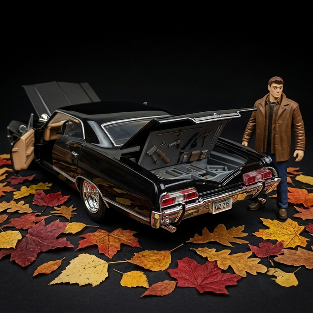 Колекційна машинка Chevy Impala SS Sport Sedan 1967 Supernatural Модель 1:24 - изображение 3