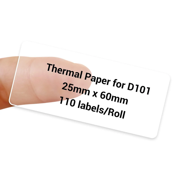 Етикетки NIIMBOT TT25*60-110 (Clear) (A2G88418701) - изображение 3