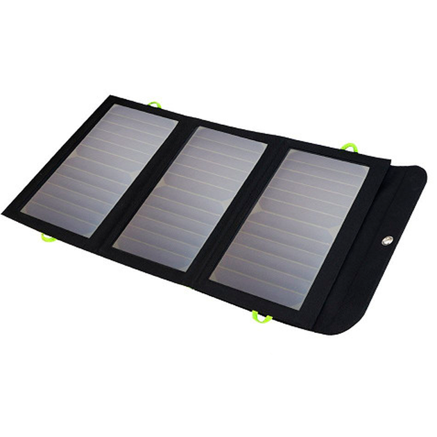 Портативная солнечная панель ALLPOWERS AP-SP5V21W-10000mAh (002-BLA) - Фото 1 Портативная солнечная панель ALLPOWERS AP-SP5V21W-10000mAh (002-BLA) - изображение 1