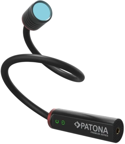Накамерне макро світло LED RGB Bi Color PATONA Premium ML05 (4055655253550) - Фото 7 Накамерне макро світло LED RGB Bi Color PATONA Premium ML05 (4055655253550) - зображення 7