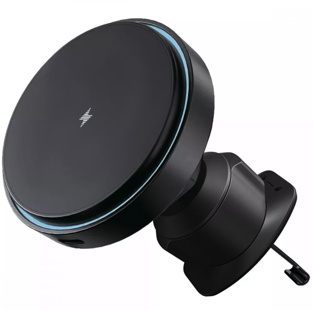 Компактний магнітний автотримач MagSafe Proove Light Circle із бездротовою зарядкою 15W - зображення 2