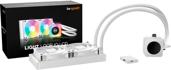 System chłodzenia cieczą be quiet! Light Loop IO LCD 240 mm White (4260052193259) - obraz 4