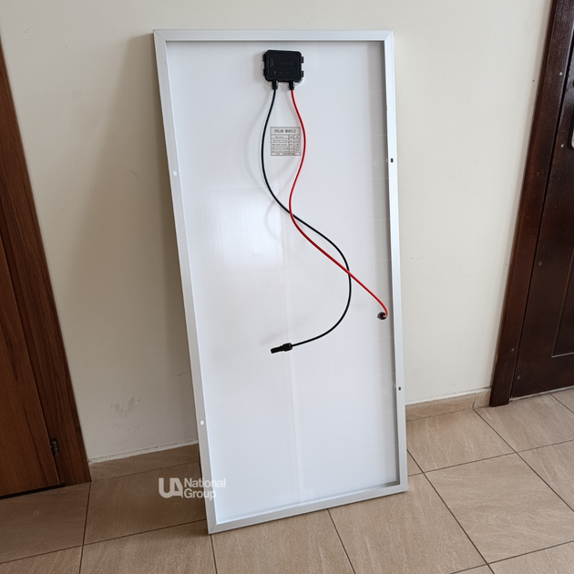 Сонячна панель монокристалічна портативна 150Вт Solar Panel, мобільна сонячна батарея з ламінованим склом для дому, дачі, кемпінгу, авто, автономного електропостачання і зарядки акумуляторів, HI-150W - зображення 14
