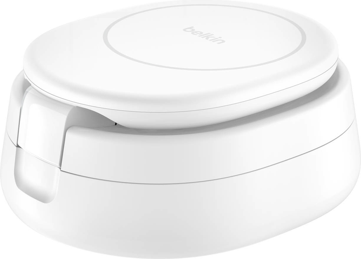 Ladowarka magnetyczna Belkin BoostCharge 2-in-1 Magnetic Foldable Wireless Charger 15W White (WIZ035KQWH) - Zdjęcie 2 Ladowarka magnetyczna Belkin BoostCharge 2-in-1 Magnetic Foldable Wireless Charger 15W White (WIZ035KQWH) - obraz 2