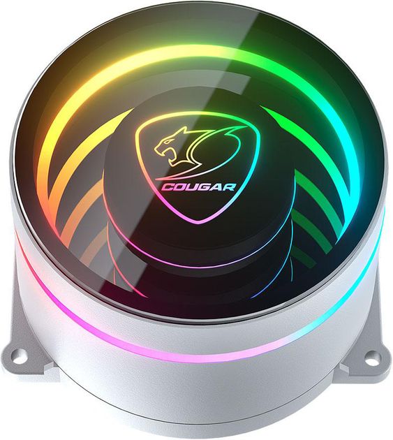 Система водяного охолодження Cougar Poseidon Elite ARGB 360 White (CGR-PSDELRGB-W-360) - зображення 2