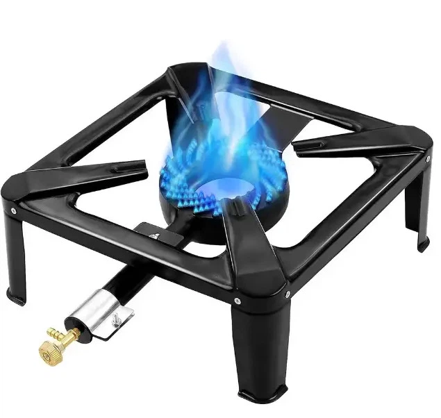 Газовий таганок Gas Cooker SGB-04D чавун 5,6 кВт 40х40 см з регулюванням полум'я - Фото 7 Газовий таганок Gas Cooker SGB-04D чавун 5,6 кВт 40х40 см з регулюванням полум'я - зображення 7