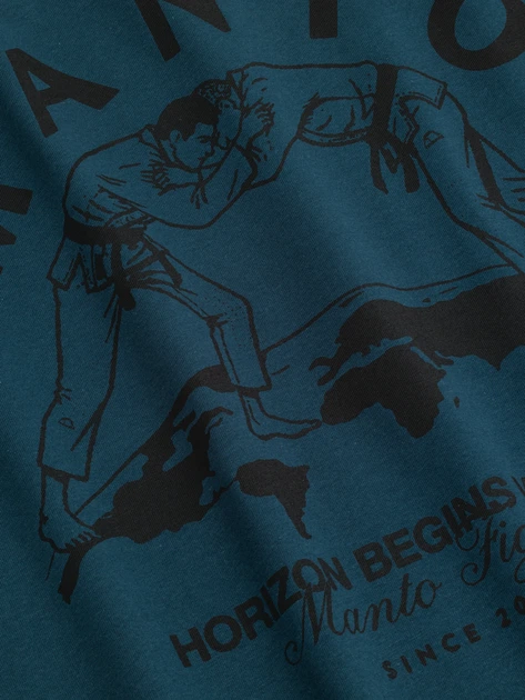 Футболка MANTO t-shirt HORIZON Navy Blue S - Фото 2 Футболка MANTO t-shirt HORIZON Navy Blue S - изображение 2
