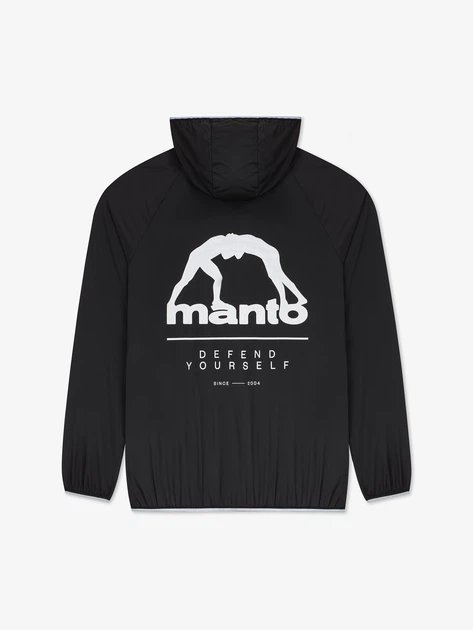 Куртка MANTO windbreaker jacket DEFEND black S - Фото 4 Куртка MANTO windbreaker jacket DEFEND black S - изображение 4