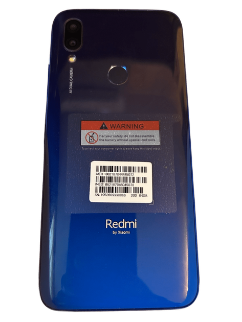 Мобильный телефон Xiaomi Redmi 7 64GB Blue 12 Мп + 8 Мп 4000 мАг 2 SIM 6.3" - Фото 6 Мобильный телефон Xiaomi Redmi 7 64GB Blue 12 Мп + 8 Мп 4000 мАг 2 SIM 6.3" - изображение 6