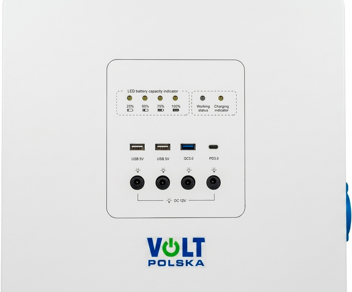 Домашня станція Volt MPPT 600W 25.6V 50Ah 1280Wh (5TG060100M) - Фото 4 Домашня станція Volt MPPT 600W 25.6V 50Ah 1280Wh (5TG060100M) - зображення 4