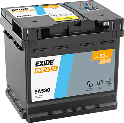 Автомобильный аккумулятор EXIDE Premium 53Аh 540Ah R+ EA530 - изображение 6