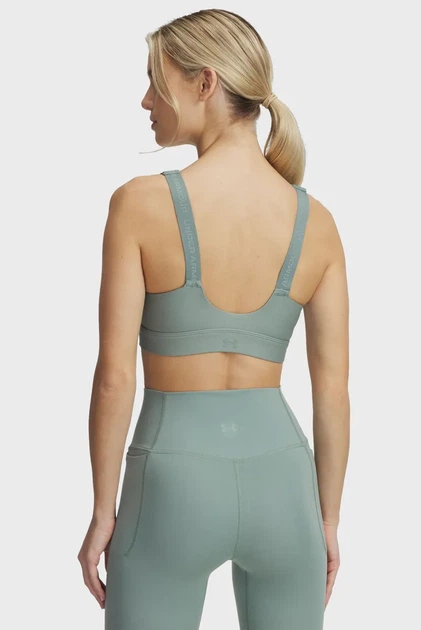 Жіночий м'ятний топ UA Infinity High Zip 2.0 Bra Under Armour XS D-DD 1384118-348 - Фото 5 Жіночий м'ятний топ UA Infinity High Zip 2.0 Bra Under Armour XS D-DD 1384118-348 - изображение 5