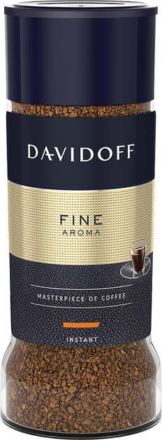 Кава розчинна Davidoff Cafe Fine Aroma 90г - Фото 1 Кава розчинна Davidoff Cafe Fine Aroma 90г - изображение 1