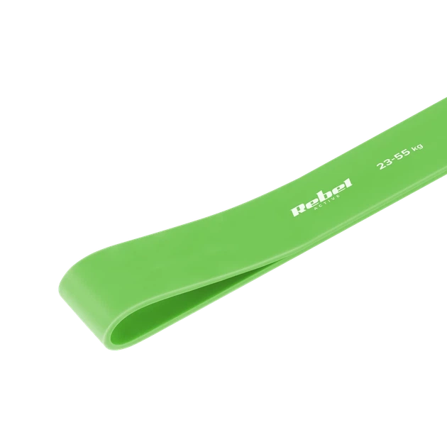 Еспандер латексовий REBEL Power Band PL-5 Green 23-55 kg (RBA-3000-5) - Фото 2 Еспандер латексовий REBEL Power Band PL-5 Green 23-55 kg (RBA-3000-5) - зображення 2