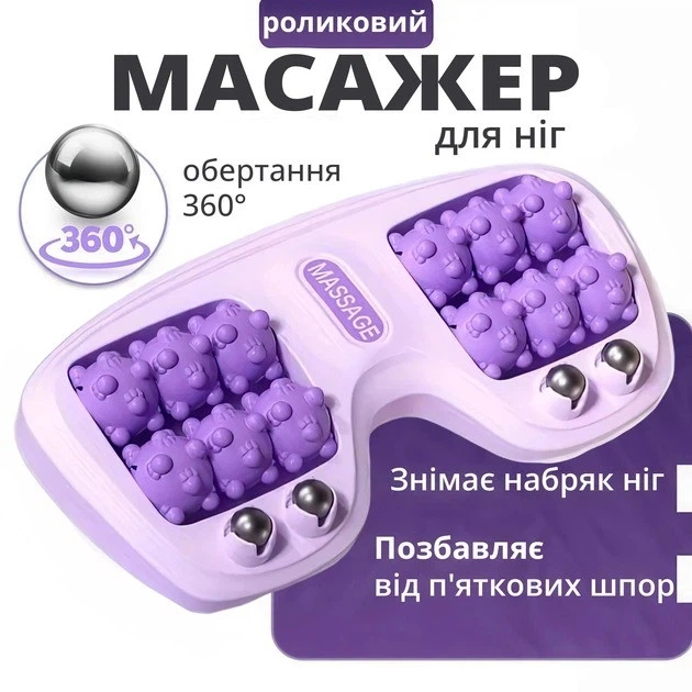 Массажер для ног Cat Claw Style Foot Massager, роликовый для стоп - Фото 7 Массажер для ног Cat Claw Style Foot Massager, роликовый для стоп - изображение 7