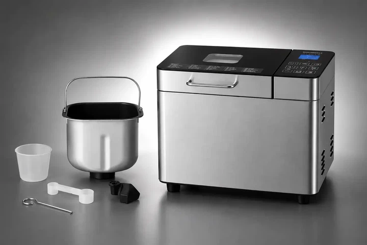 Автоматическая хлебопечка Mio Star Bread Maker 1000 600 Вт 22 режима 1000 г для хлеба кексов варенья теста безглютеновой выпечки таймер 13 часов антипригарная форма - изображение 6