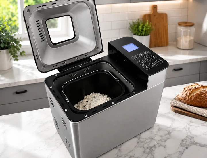 Автоматическая хлебопечка Mio Star Bread Maker 1000 600 Вт 22 режима 1000 г для хлеба кексов варенья теста безглютеновой выпечки таймер 13 часов антипригарная форма - изображение 8