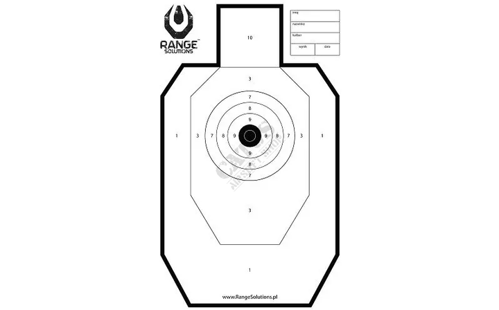 Мішені Range Solutions Range, 50 шт. - Фото 2 Мішені Range Solutions Range, 50 шт. - зображення 2