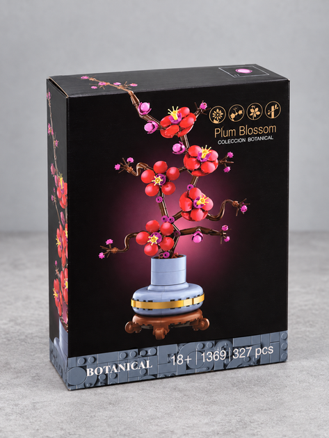 Конструктор Сливовий цвіт 327 деталей Botanicals конструктор квіти Plum Blossom (10369) - Фото 9 Конструктор Сливовий цвіт 327 деталей Botanicals конструктор квіти Plum Blossom (10369) - зображення 9