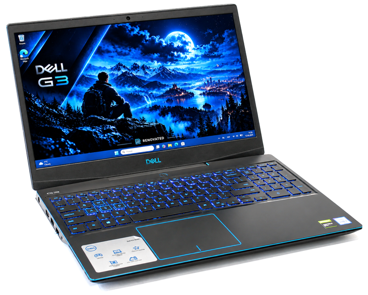 Ноутбук Dell G3 3590 Core i5-9300H GTX 1050 3GB 16GB DDR4 SSD NVMe 128GB+HDD 1TB 15,6" Full HD Чорний Б/У - Фото 2 Ноутбук Dell G3 3590 Core i5-9300H GTX 1050 3GB 16GB DDR4 SSD NVMe 128GB+HDD 1TB 15,6" Full HD Чорний Б/У - зображення 2