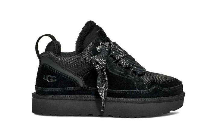 Жіночі зимові уггі кросівки UGG Lowmel Sneaker Black 38р-24см 1144032-BLK - Фото 1 Жіночі зимові уггі кросівки UGG Lowmel Sneaker Black 38р-24см 1144032-BLK - зображення 1