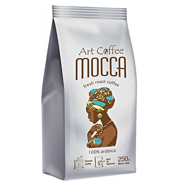 Кава в зернах Art Coffee Mocca 250 г - Фото 1 Кава в зернах Art Coffee Mocca 250 г - изображение 1